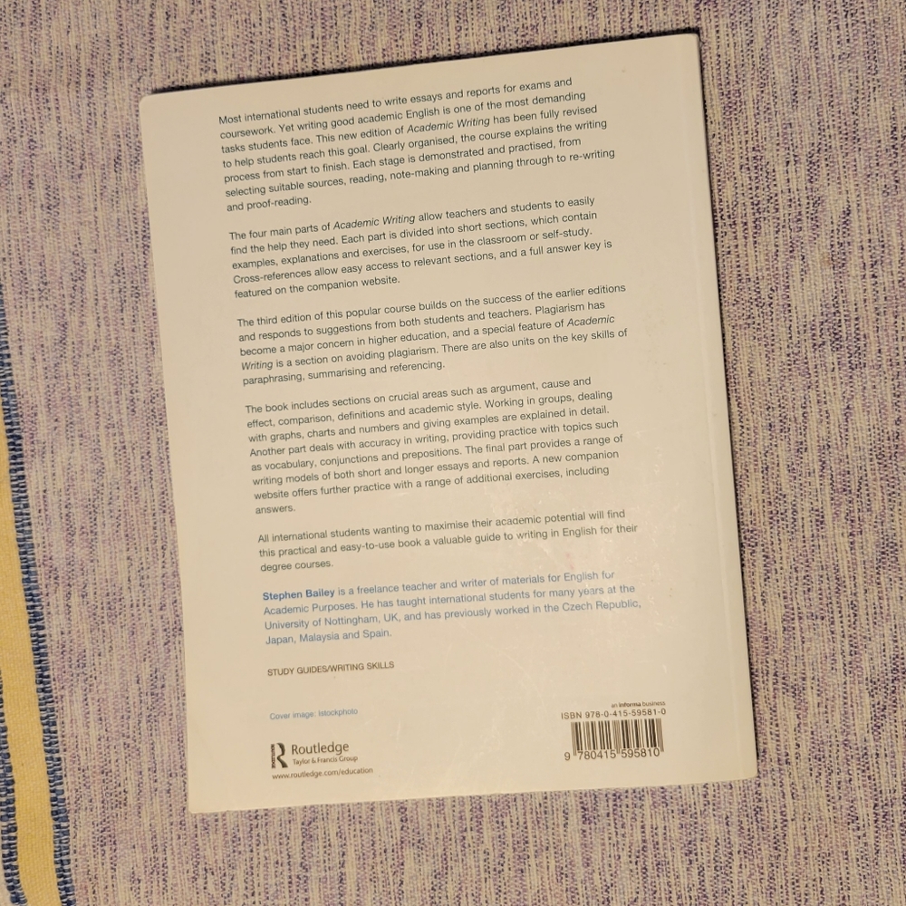 Academic Writing Textbook - Picture 2 of 7
